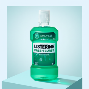 Per listerina menta verde fresca raffica 250 mL alito fresco igiene orale menta aromatizzata per i viaggi - Product Image 1