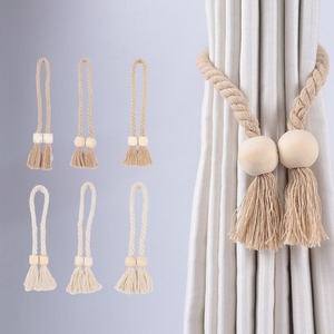 Hebilla magnética <span class=keywords><strong>de</strong></span> succión <span class=keywords><strong>para</strong></span> cortina con diseño <span class=keywords><strong>de</strong></span> bola <span class=keywords><strong>de</strong></span> madera, correa <span class=keywords><strong>de</strong></span> sujeción <span class=keywords><strong>para</strong></span> cortina, estilo sencillo y <span class=keywords><strong>de</strong></span> lujo ligero - Product Image 1