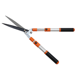 Cisailles à haies de jardinage à lame droite à levier manuel personnalisables, fabrication en gros à Taiwan, cisailles à herbe haute visibilité - Product Image 1