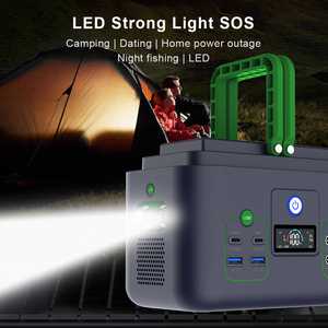 Station d'alimentation portable d'<span class=keywords><strong>urgence</strong></span> pour la maison et l'extérieur, 200W AC/60W USB-C, batterie lithium, générateur solaire 200W - Product Image 5