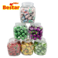 Bonbons gélifiés en forme de fruits de dessin animé avec garniture confiture de fruits, marque privée OEM, vente en gros, fourniture directe d'usine de confiserie