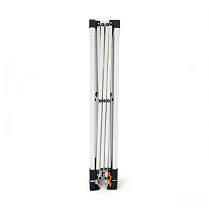 Tente <span class=keywords><strong>Pop</strong></span>-up Tightent T16 avec structure en fer revêtu de céramique blanche, revêtement argenté résistant au froid et aux UV, tente de 3x3 mètres - Product Image 5