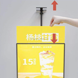 Sản phẩm hot hình chữ nhật khung nhôm Bảng Menu hiển thị <span class=keywords><strong>LED</strong></span> Backlit hộp đèn với quảng cáo từ tính năng - Product Image 5