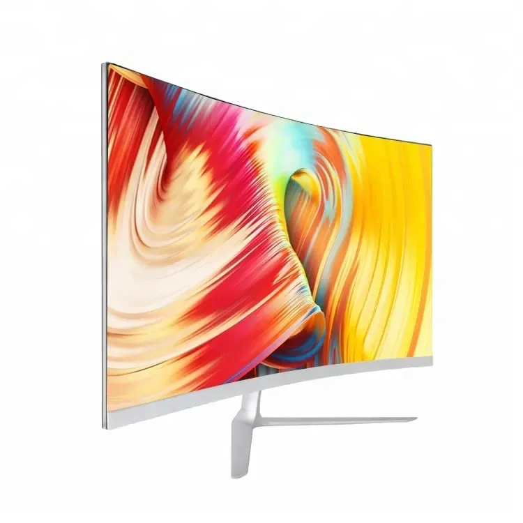 LCD 모니터 공장 도매 1K 2K 4K 60Hz 75Hz 144Hz 165Hz 평면 곡선 스크린 LED 모니터 27 인치 게임 모니터