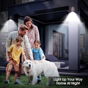 Lámpara LED de Pared para Emergencias Resistente a la Intemperie |   Aluminio Fundido a Presión con Certificación UL IP65 para Ubicaciones Exteriores con Clima Húmedo - Product Image 3