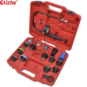 YIZHE 18PCS Universal Radiator Tools For Testing Leaks In Automotive Cooling System Repair Radiator Tester