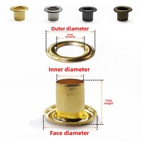 Cross-border Supply Iron High-leg Jewelry Clasps 410 mm for Leather Goods Belt Bag Hole Fasteners with Extended-length