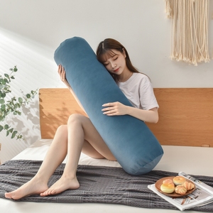 Gối tròn cơ thể người lớn thêm gối ném dài siêu mềm kích thước lớn thích hợp cho ngủ bên và phụ nữ mang thai - Product Image 2