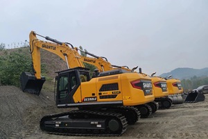 Factory Supply Shantui SE390LCW 38 Ton Heavy Crawler Excavator 220kW Triple Radiator Mining Grade Export Ready - Product Image 4
