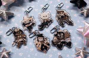 OEM Odm Character Acrylic in Stars <strong>Time</strong> 2 5 Colorful Acrylic Charms - Product Image 1