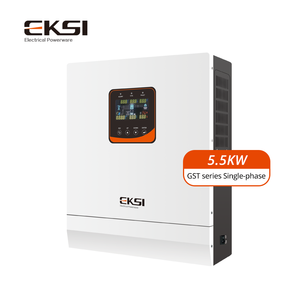 EKIS Onduleur <span class=keywords><strong>hybride</strong></span> de puissance <span class=keywords><strong>rechargeable</strong></span> 5kva onduleur solaire domestique mural - Product Image 1