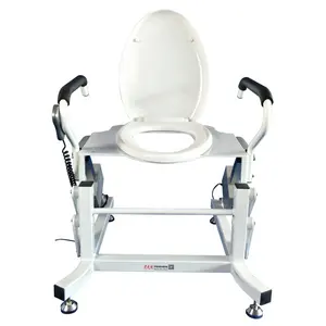 mobility device patient toilet tilting raiser with remote control home care use for disable senior care