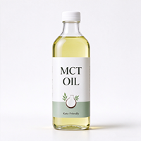 Huile de Triglycérides de Haute Qualité et Pureté, Huile de Coco Liquide, Huile MCT C8, Triglycérides à Chaîne Moyenne