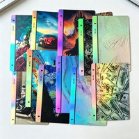 FONLYU 190*120mm Películas traseras 3D con relieve láser para teléfonos, pegatinas decorativas para cortar, películas traseras para máquina plotter de hidrogel