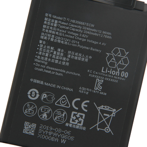 แบตเตอรี่โทรศัพท์มือถือแท้รุ่น NOVA2 PLUS HB356687ECW แบบชาร์จได้ สำหรับ <span class=keywords><strong>P30</strong></span> <span class=keywords><strong>Lite</strong></span> Nova 2 Plus Nova 3i 4e Mate 10 <span class=keywords><strong>Lite</strong></span> Honor 7X - Product Image 4
