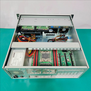 4U alumínio <span class=keywords><strong>chassis</strong></span> para controle industrial computador USB 3.0 unidade óptica posição temperatura controle tela gravação