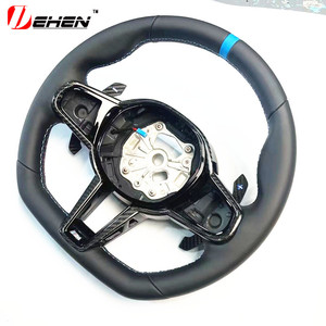 Nuevo Volante Deportivo de Fibra de Carbono Serie 1234 con Costuras Blancas Modificado para 24 CS Z4 G20 G22 3 para BMW. 24 Cs - Product Image 3