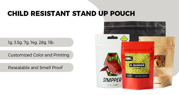 ziplock Smell Proof Food Storage Hologram Holographic Rainbow Color Resealable Zip Lock Zipper Mylar Bags