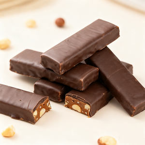 Großhandel Qualität Snickers-Stil Schokoriegel Feste Form mit Kaffee geschmack und Nuss Zusätzliche Zutat Online Kaufen - Product Image 1