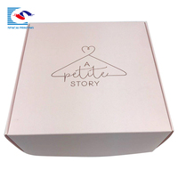 Feuille d'aluminium argenté personnalisé, lot de, emballage cadeau, boîte en papier rose, vente en gros
