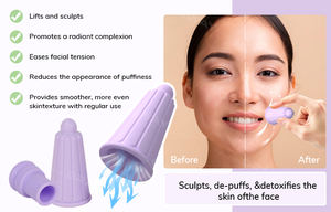 Alat pijat bekam terapi kulit silikon multifungsi, pemijat terapi bekam wajah vakum silikon Logo kustom - Product Image 6