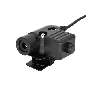 U94 كابل <span class=keywords><strong>PTT</strong></span> مع قابس NATO سماعة رأس 6 دبوس محول دفع إلى التحدث لراديو Tac مدمج لمستخدمي جهاز الاتصال اللاسلكي - Product Image 4