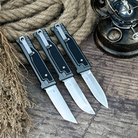 Couteau pliant tactique de survie en plein air Reate EXO-M avec logo personnalisé, style vente en gros, acier D2, couteau de chasse EDC