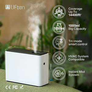 2025 Anti-theft Security Lock Commercial Scent Machine Waterless Machine Difusor De Aromas HVAC Fragrance Oil Therapy <strong>Diffuser</strong> - Product Image 2