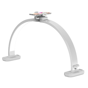 Lampe de bureau LED réglable avec support pour téléphone, commande tactile, lumière blanche chaude à intensité variable, pour le maquillage et les soins des ongles - Product Image 2