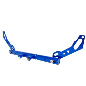 Barre de stabilisation colorée <span class=keywords><strong>pour</strong></span> <span class=keywords><strong>moto</strong></span>, barre transversale CNC <span class=keywords><strong>pour</strong></span> téléphone, caméra sportive, GPS, cyclomoteur, scooter, antidérapante et stable - Product Image 4