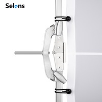 Kit de cadre papillon portable en alliage d'aluminium Selens 1,5 m 2 m 2,4 m 3,6 m pour la photographie, support robuste pour modificateur de lumière de studio