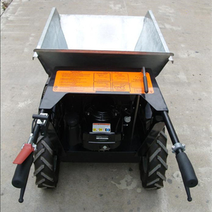 Mini camión volquete de jardín con motor <span class=keywords><strong>Honda</strong></span> (250GS), componentes de caja de cambios certificados CE, Motor de engranaje de carretilla de rueda esencial - Product Image 3
