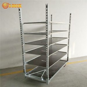 רב מדף חממה תחבורה משתלה דני מתכת פרח תצוגת עגלה - Product Image 2