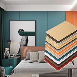 현대적인 친환경 방수 원목 유럽 디자인 벽 패널 (학교, 가정, 엔터테인먼트, 인테리어 장식용 다마스크) - Product Image 3