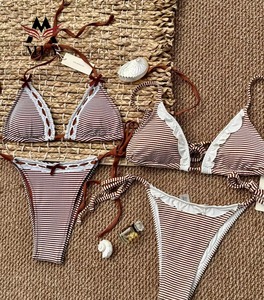 MLY 2026 Luxury Bikini Swimwear Manufacturer Double Fabric Women's Swimwear Plus Size Custom Logo Bathing Suit - Product Image 2