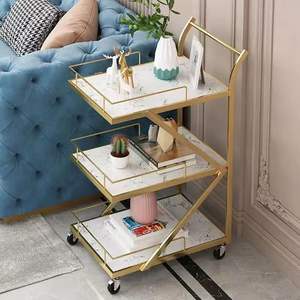 Carrito de Peluquería Moderno de Acero Inoxidable 2026, Nuevo, para Salón de Belleza, con Estante para Almacenamiento de Herramientas de Pedicura y Uñas - Product Image 2