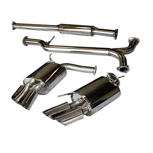 Hot Sale Universal Stainless Muffler Exhaust Piping Manufacturing