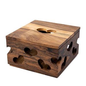 San Valentín, Organizador <span class=keywords><strong>de</strong></span> Joyas <span class=keywords><strong>de</strong></span> Madera Hecho a Mano, Caja <span class=keywords><strong>de</strong></span> Joyería <span class=keywords><strong>de</strong></span> Nogal para Mujer, Almacenamiento <span class=keywords><strong>de</strong></span> Joyas, Pendientes, Collares, Pulseras - Product Image 3