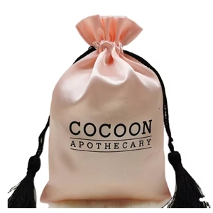 Bolsa de Satén de Lujo con Cordón, Mini Bolsa de Satén Suave, Recuerdos de Boda y Regalos para Damas de Honor, Empaque Boutique - Product Image 1