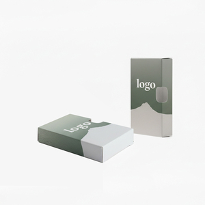 批发印刷墨盒纸板包装盒，适用于0.5ml 1ml墨盒，带窗包装盒 - Product Image 1