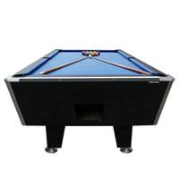 Table de billard d'intérieur à prix d'usine, 7ft 8ft, avec retour de balles, pour club ou usage domestique