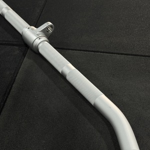 VULCANFIT Premium Aluminum EZ Curl Bar <strong>LAT</strong> <strong>Pulldown</strong> <strong>Attachments</strong> for Intense Strength Training and Durable Home Gym - Product Image 4