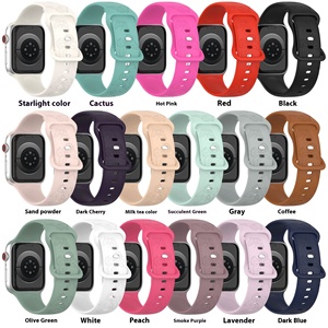 <span class=keywords><strong>Cinturino</strong></span> Ivatchs8 in Silicone con Fibbia a 8 e Motivo a Farfalla Goffrato Intagliato al Laser per <span class=keywords><strong>Apple</strong></span> <span class=keywords><strong>Watch</strong></span> Nuovi Cinturini per Smartwatch - Product Image 2