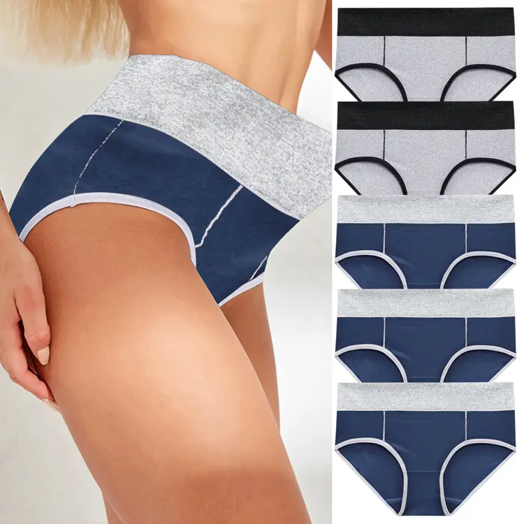 slips femmes ropa interior de mujer al por mayor High Quality Summer Casual Seamless Cotton Liner Ladies Underwear Panties