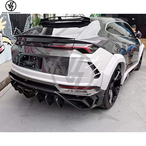 Kit de Carrocería de Fibra de Carbono Forjada Estilo MSY, Parachoques, Capó, Escape, Alerón, Guardabarros para Lambo URUS 2018-2019, Kit de Carrocería Ancha - Product Image 3