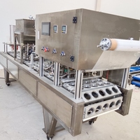 Machine de remplissage et de scellage de liquide de boisson au lait de jus entièrement automatique, machine de remplissage et de scellage de tasses de yaourt