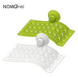 Новый дизайн, зеленая белая маленькая Большая пластиковая платформа для купания черепахи с сильной присоской - Product Image 3