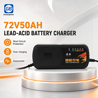 Service ODM/OEM Chargeur intelligent pour batterie plomb-acide 72V50AH avec protection sécurisée, certifié CE ROHS FCC, efficacité 93% pour trottinette électrique