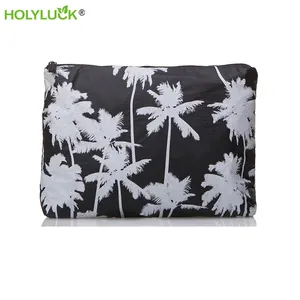 Holyluck Wieder verwendbare wasserdichte Tyvek Make-up-Tasche Bikini Badeanzug Taschen Kleine benutzer definierte Dupont Tyvek Papier Kosmetik tasche für Strand