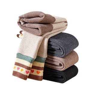 Leggings invernali da donna, caldi e spessi, in cashmere, spessi, in